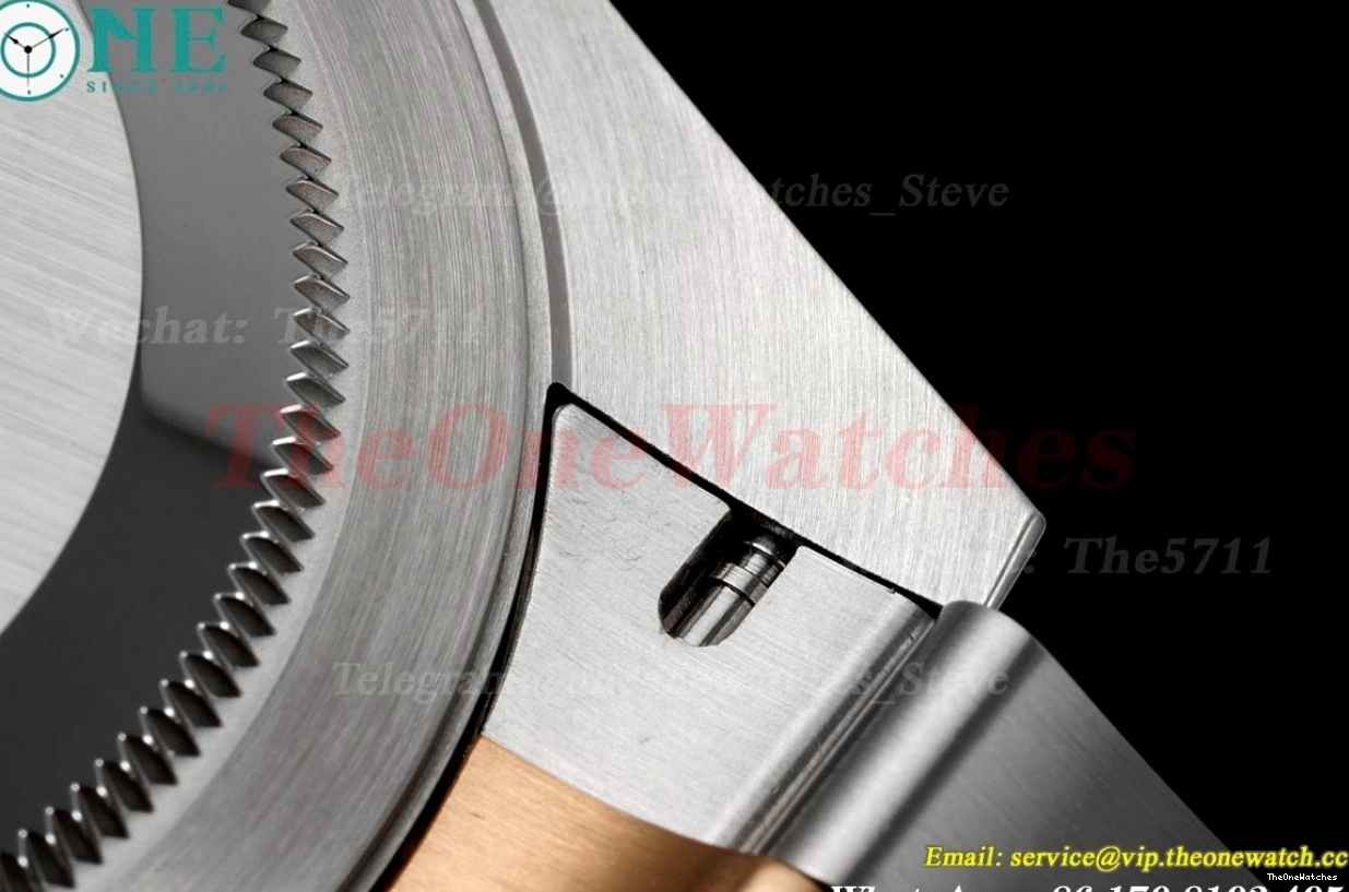 Oys Textured Silver EWEF 41mm Datejust 126331 RG SS A3235 Dia 0514